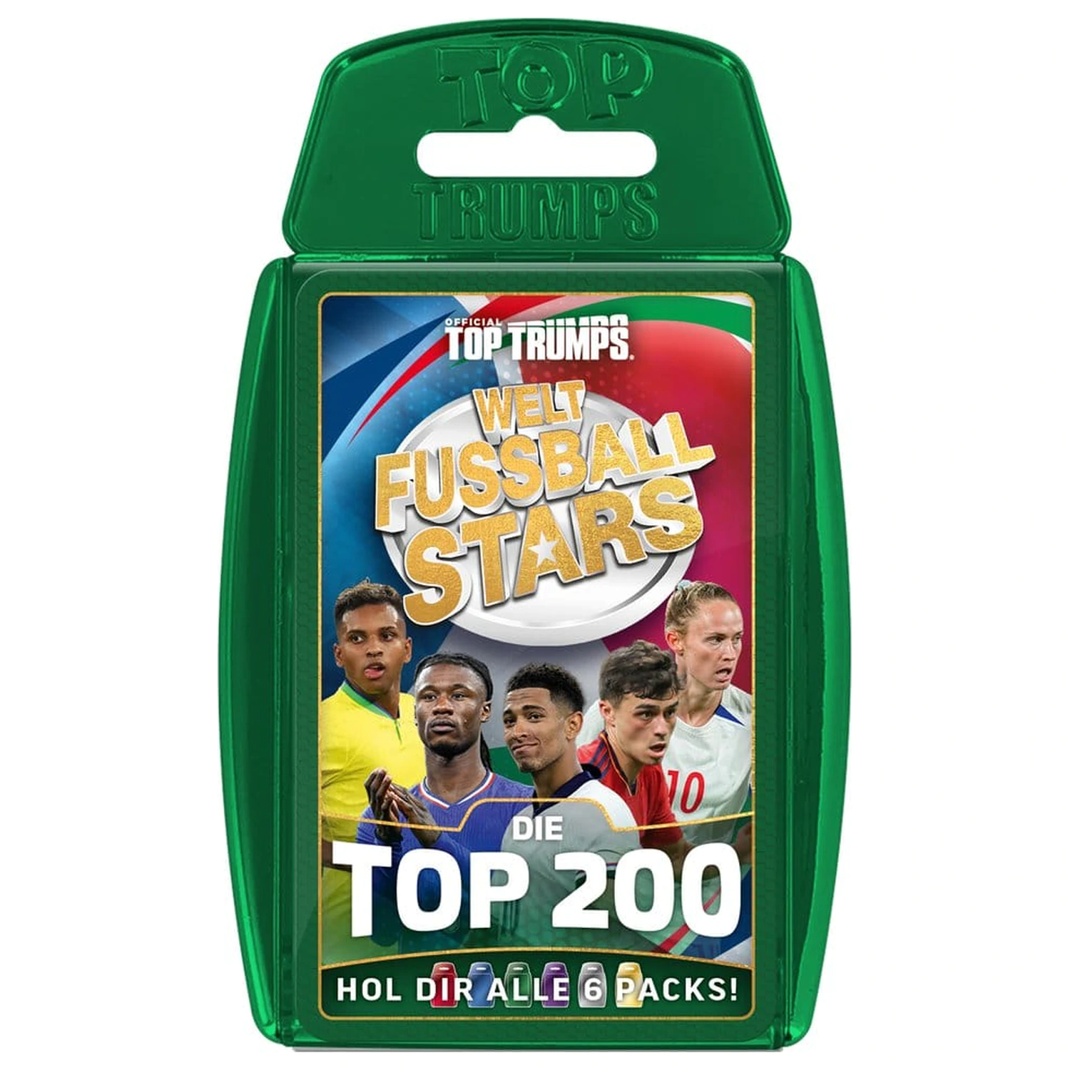 World Football Stars 200 Pack 3 német nyelvű kártyajáték  termékfotó