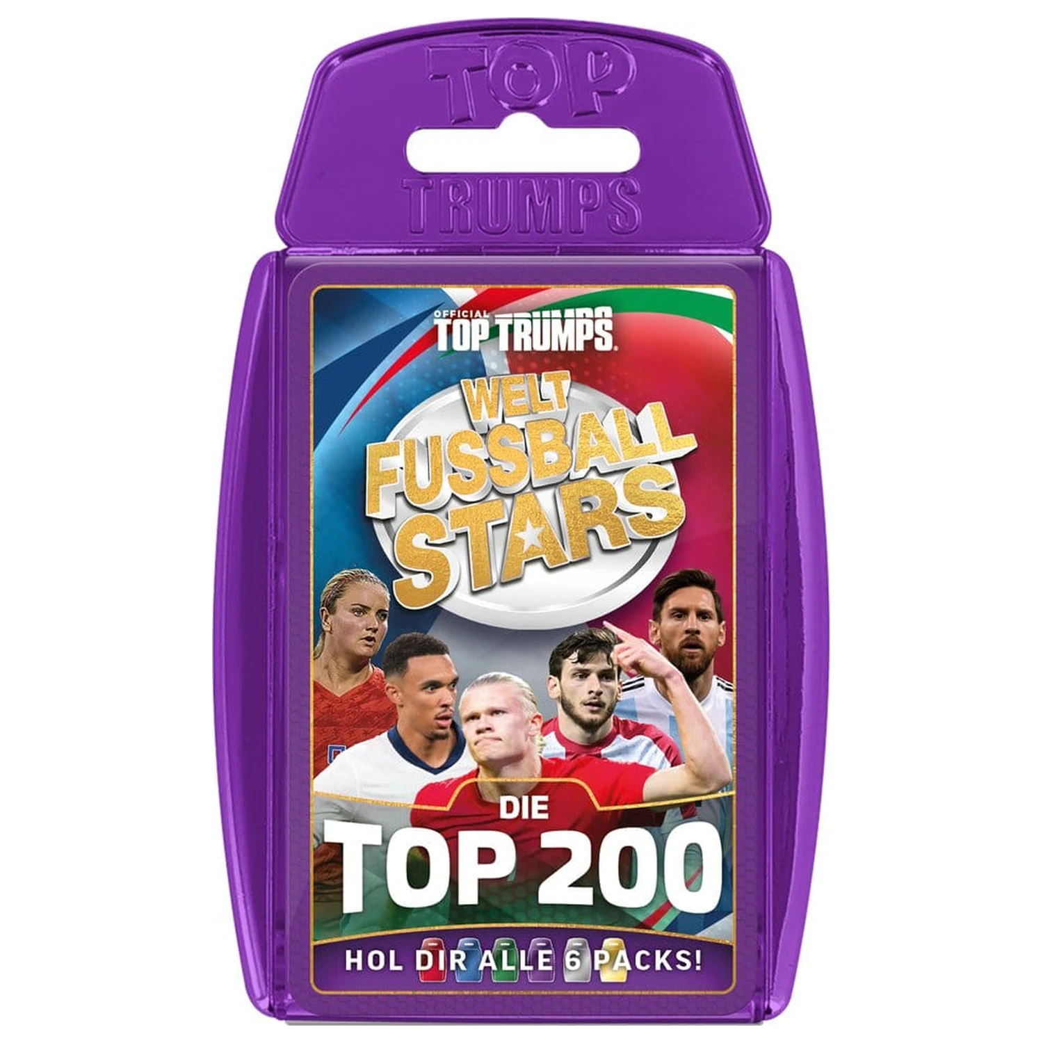 World Football Stars 200 Pack 4 német nyelvű kártyajáték  termékfotó