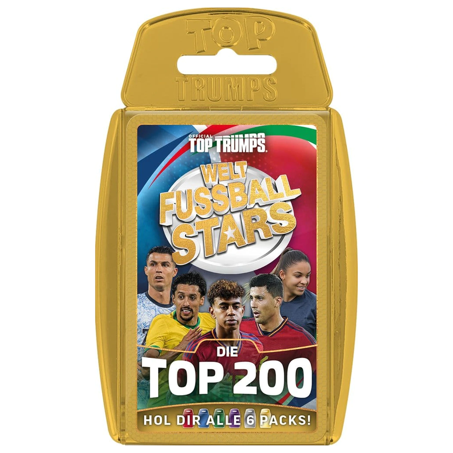 World Football Stars 200 Pack 6 német nyelvű kártyajáték  termékfotó