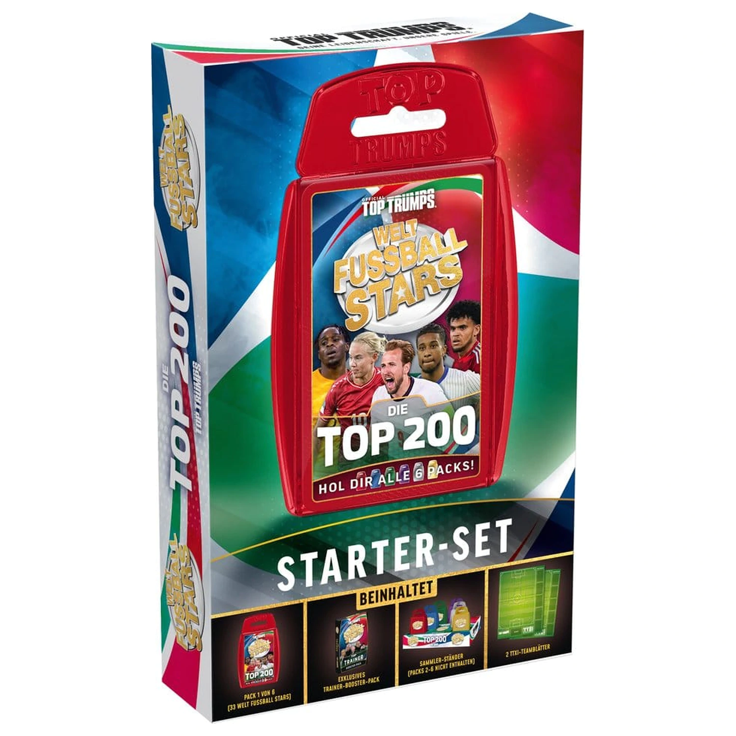 World Football Stars 200 Starter Pack német nyelvű kártyajáték  termékfotó