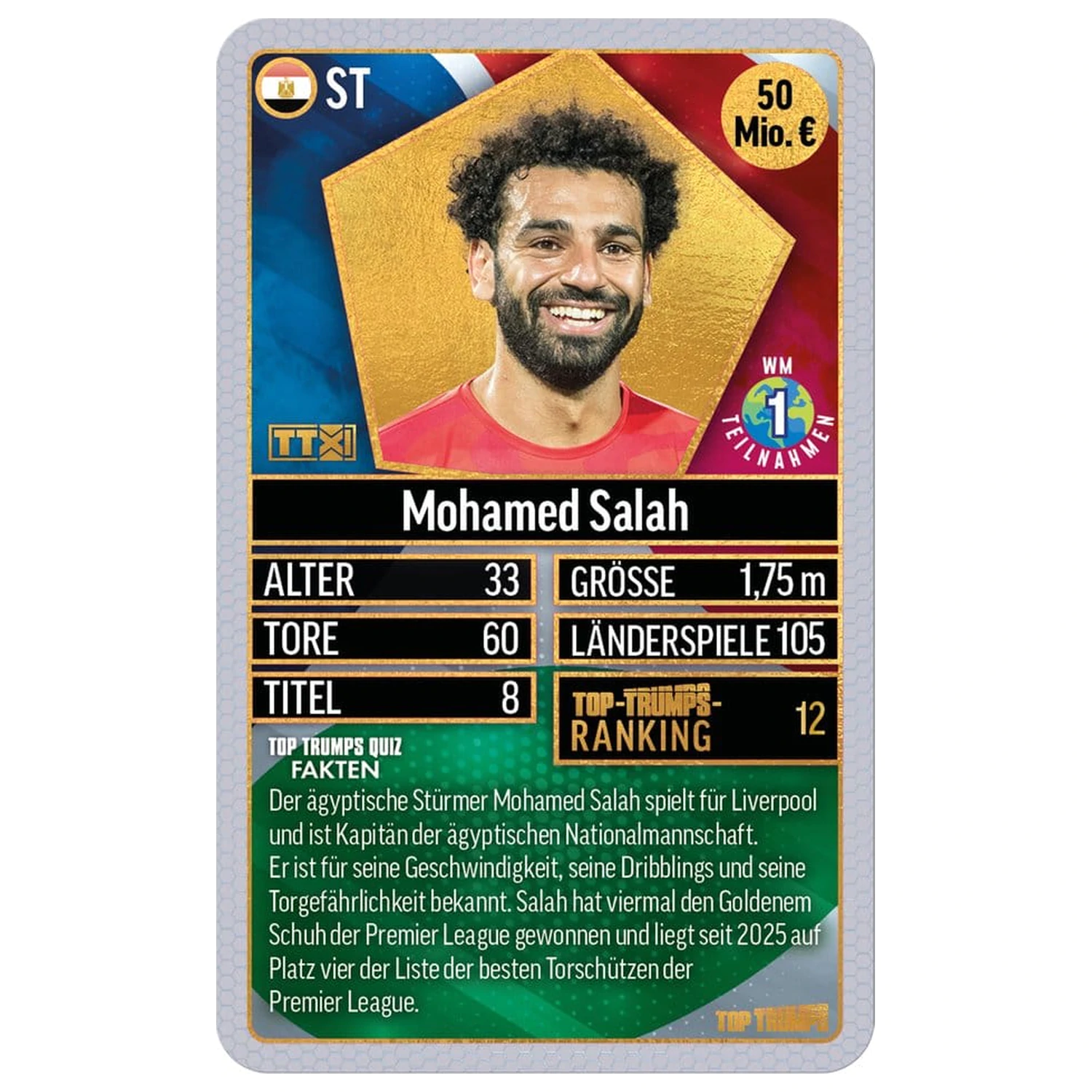 World Football Stars kártyajáték 200 Pack 5 német nyelvű termékfotó