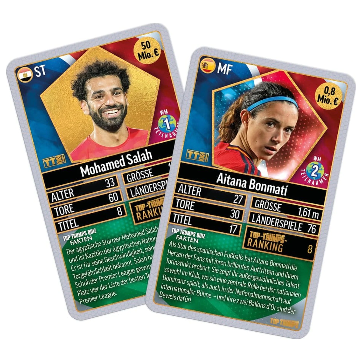 World Football Stars kártyajáték 200 Pack 5 német nyelvű termékfotó