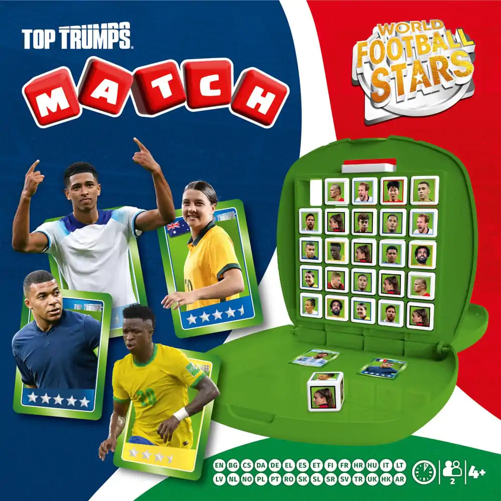 World football stars - The Crazy Cube Game Green Version párosítós játék termékfotó