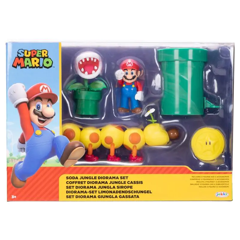 World of Nintendo Super Mario Diorama Spielset Soda Jungle 6 cm termékfotó