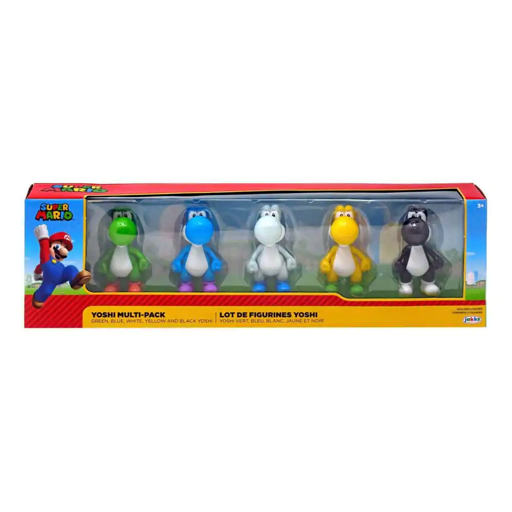 World of Nintendo Super Mario Super Mario Wiggler, Mario und Luigi 5 db-os Minifigura csomag 6 cm termékfotó