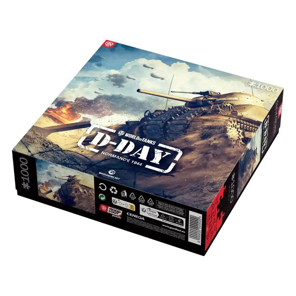 World of Tanks Gaming D-Day puzzle (1000 darab) termékfotó