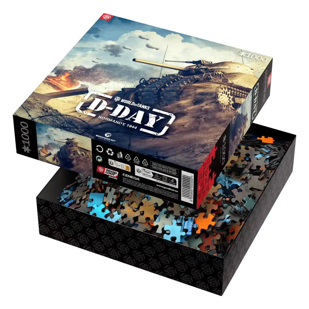 World of Tanks Gaming D-Day puzzle (1000 darab) termékfotó