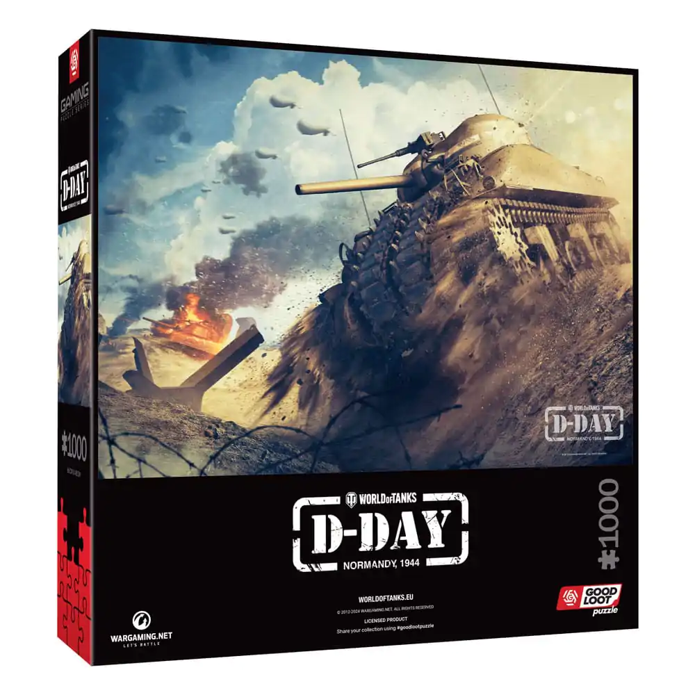 World of Tanks Gaming D-Day puzzle (1000 darab) termékfotó