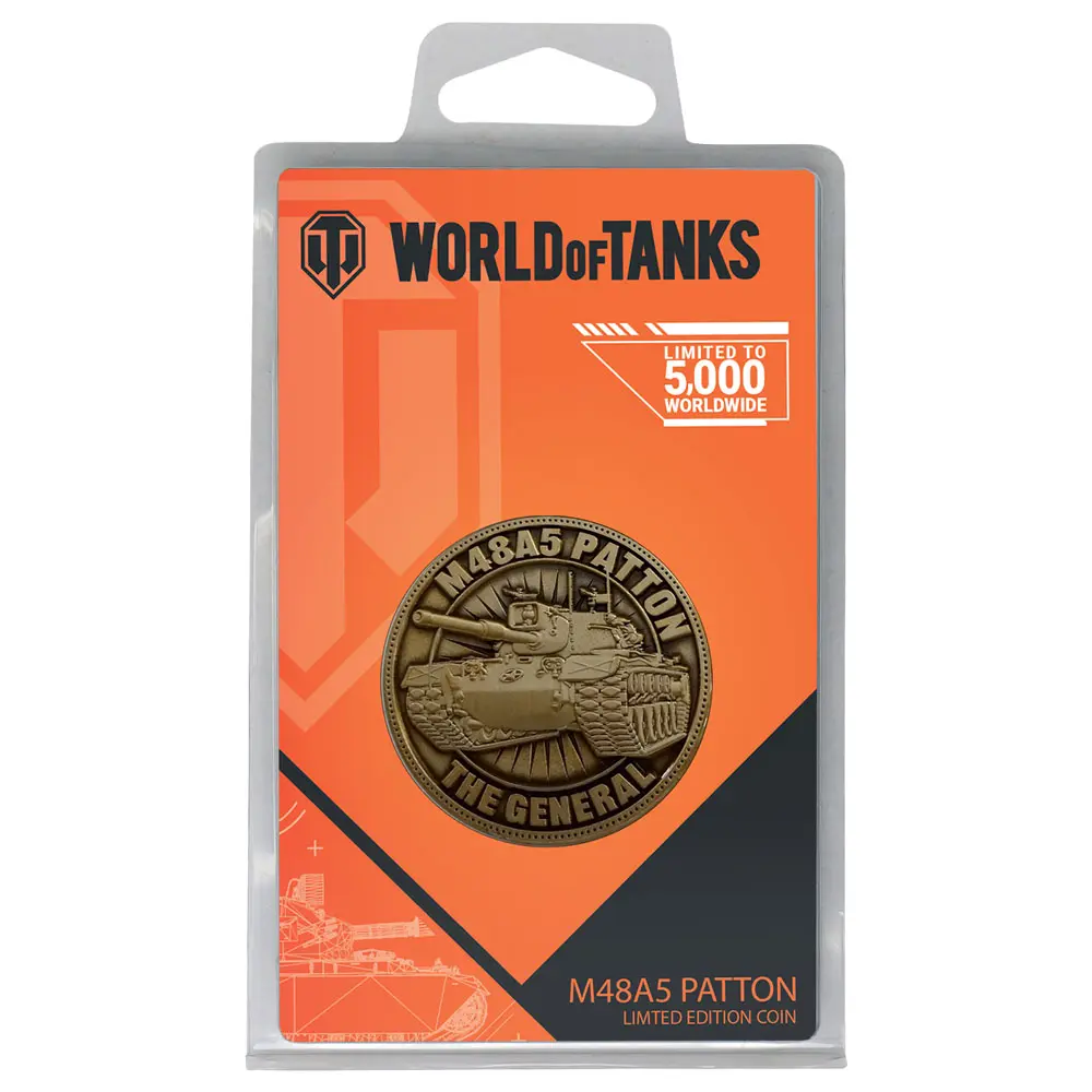 World of Tanks Patton Tank Limited Editon Gyűjthető érme termékfotó