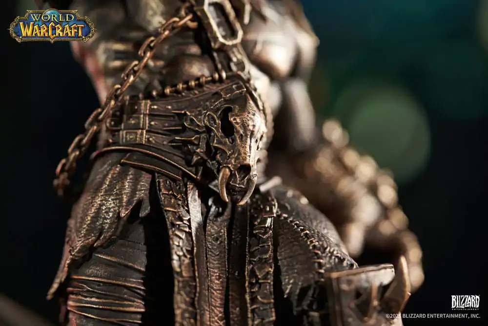 World of Warcraft 1/10 Bronze Coloured Edition Grommash Hellscream szobor figura 31 cm termékfotó