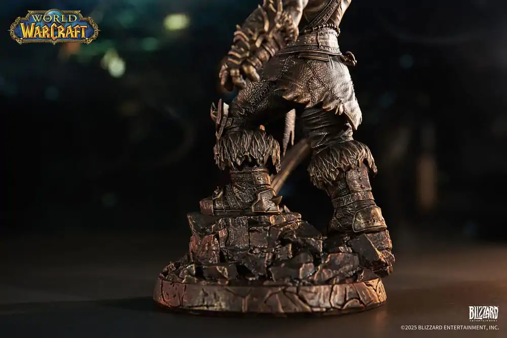 World of Warcraft 1/10 Bronze Coloured Edition Grommash Hellscream szobor figura 31 cm termékfotó
