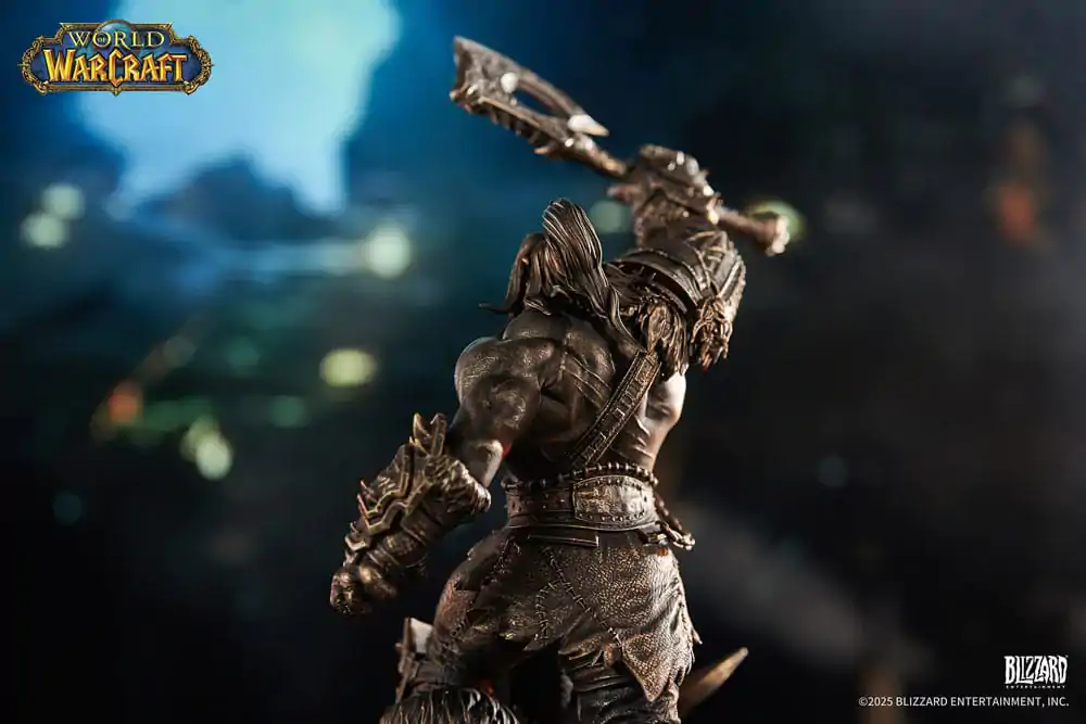 World of Warcraft 1/10 Bronze Coloured Edition Grommash Hellscream szobor figura 31 cm termékfotó