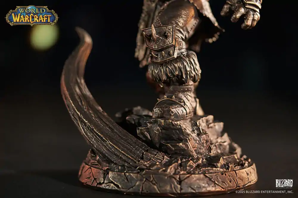 World of Warcraft 1/10 Bronze Coloured Edition Grommash Hellscream szobor figura 31 cm termékfotó