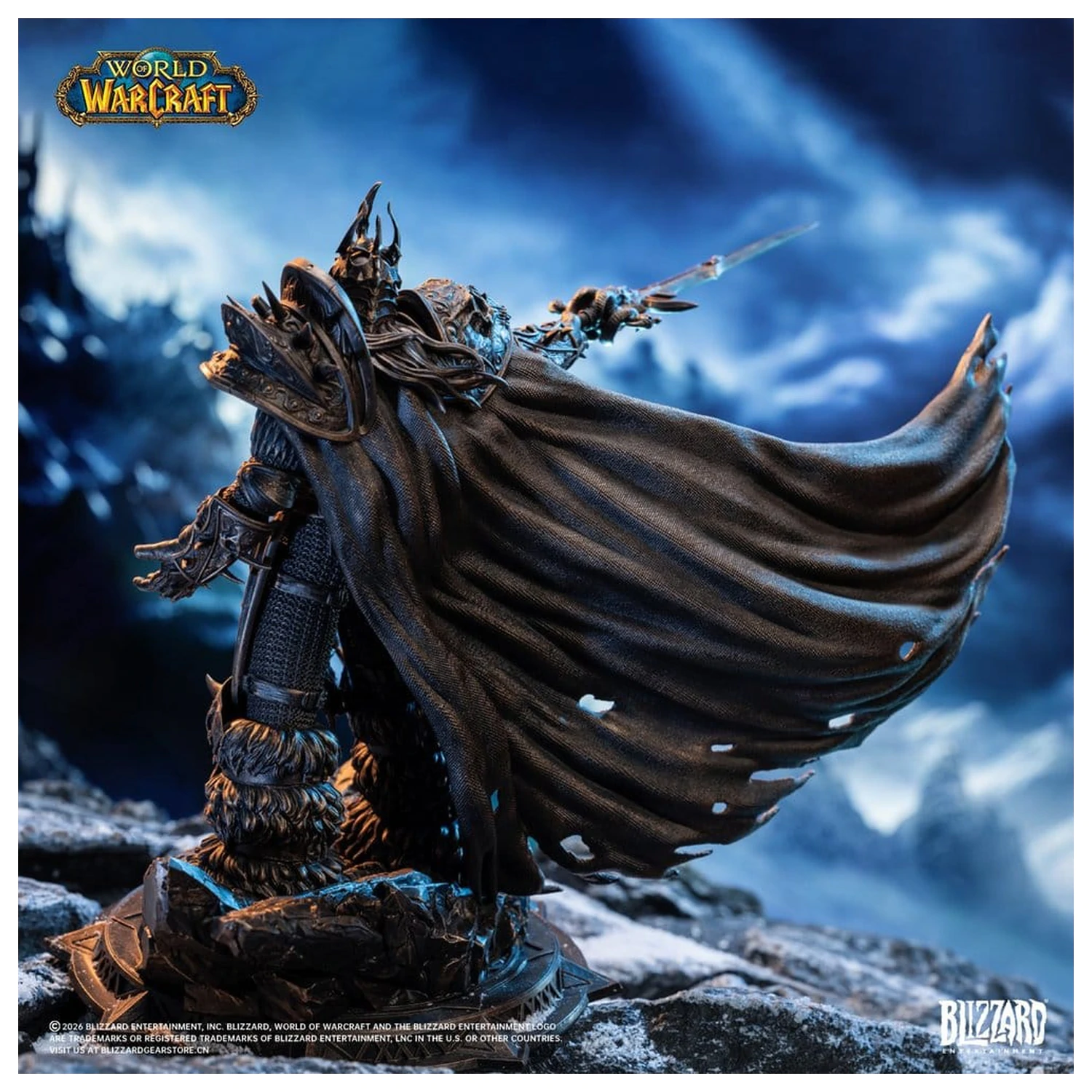 World of Warcraft 1/10 The Lich King (Bronze-Colored Edition) szobor figura 27 cm termékfotó