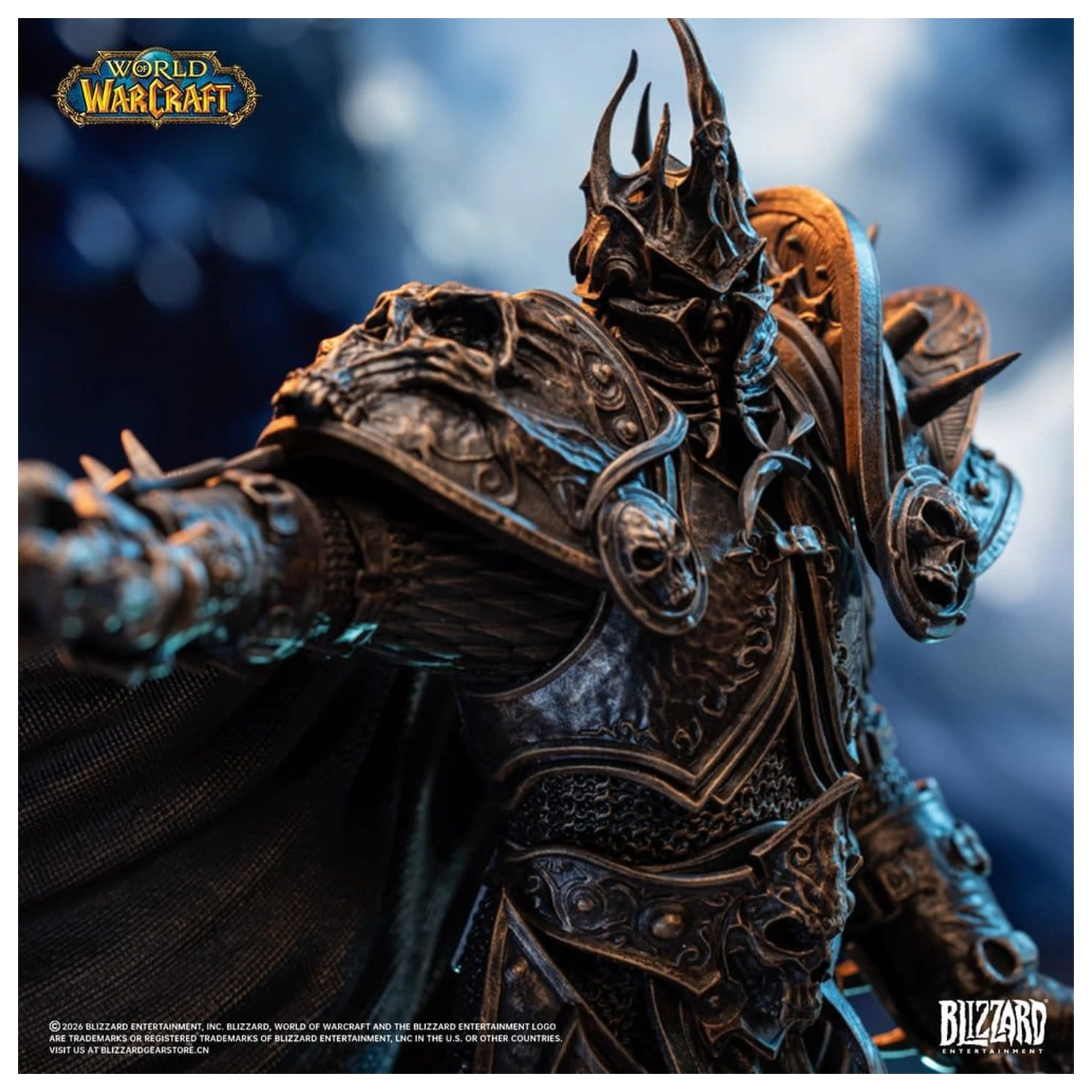 World of Warcraft 1/10 The Lich King (Bronze-Colored Edition) szobor figura 27 cm termékfotó