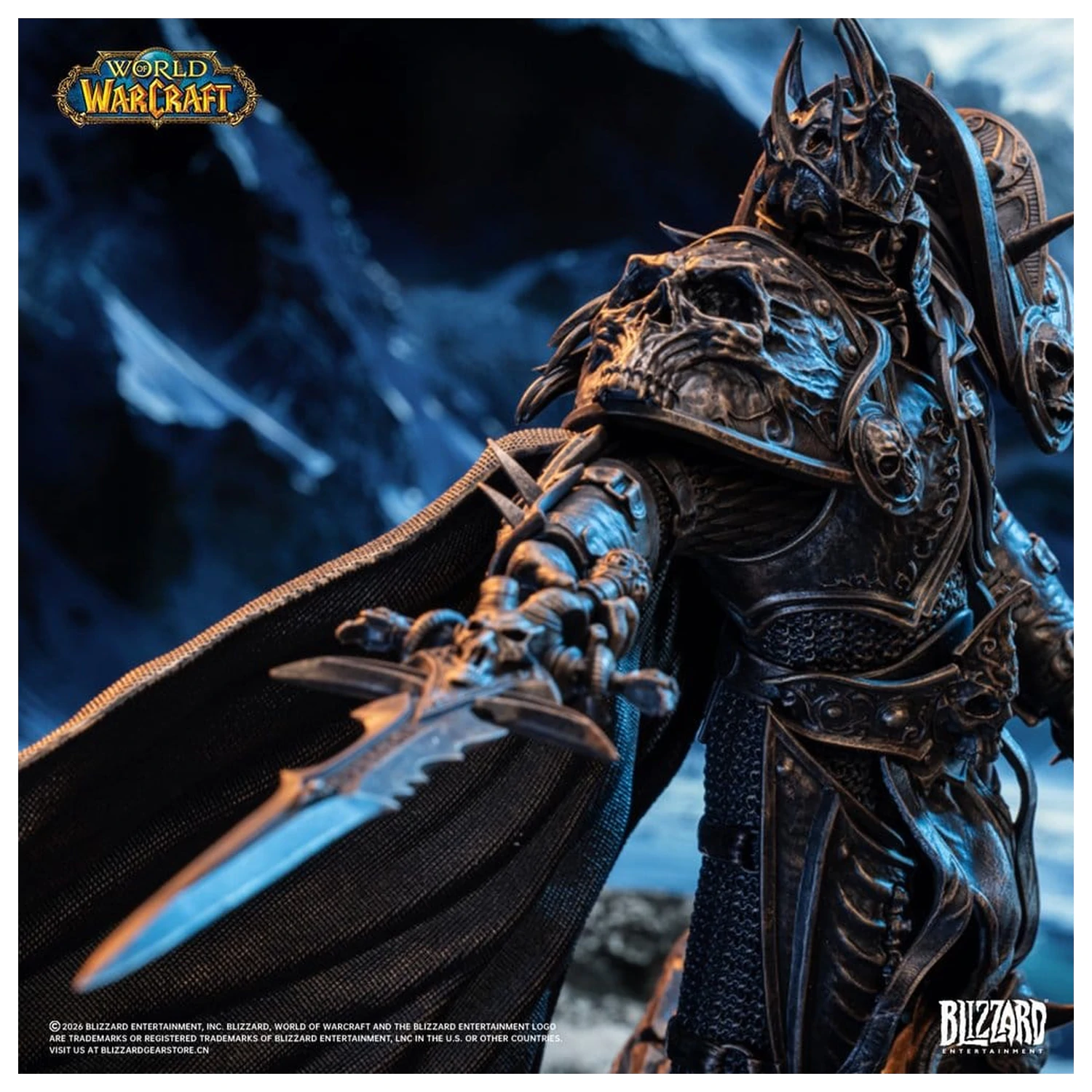 World of Warcraft 1/10 The Lich King (Bronze-Colored Edition) szobor figura 27 cm termékfotó