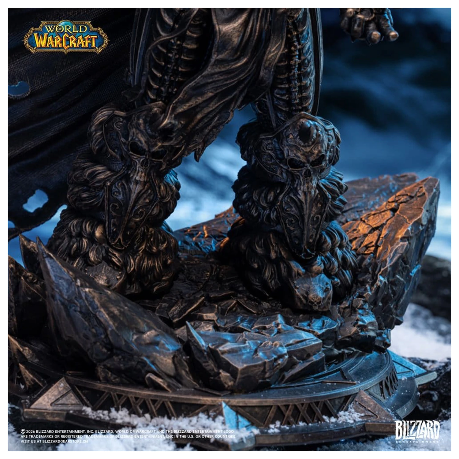 World of Warcraft 1/10 The Lich King (Bronze-Colored Edition) szobor figura 27 cm termékfotó