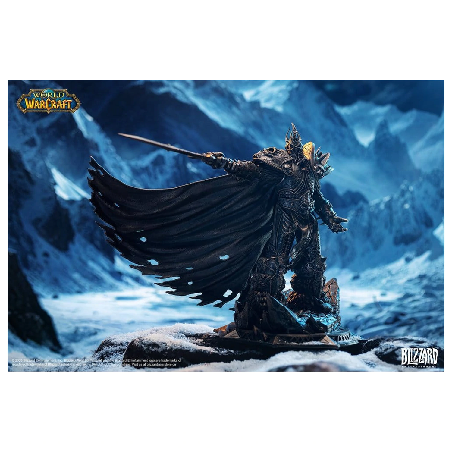 World of Warcraft 1/10 The Lich King (Bronze-Colored Edition) szobor figura 27 cm termékfotó