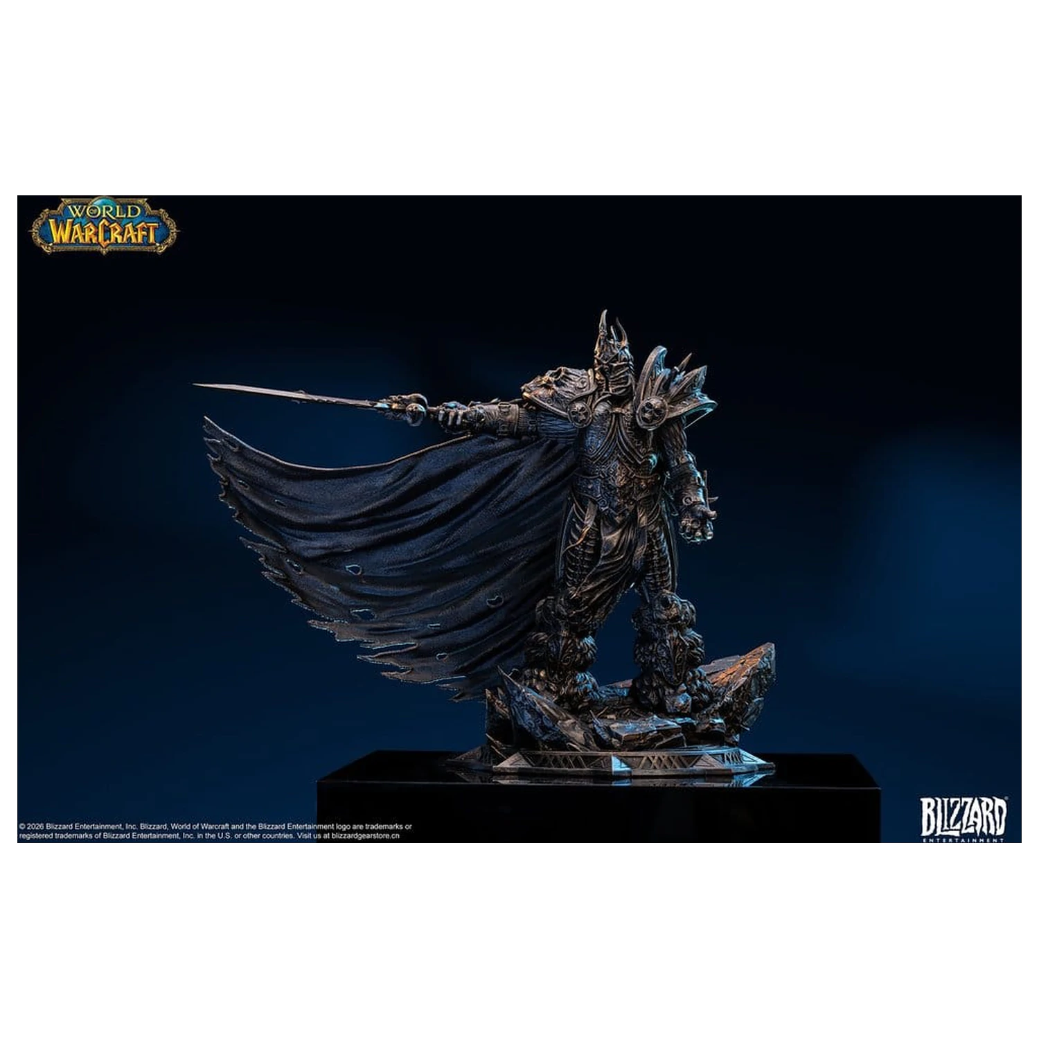 World of Warcraft 1/10 The Lich King (Bronze-Colored Edition) szobor figura 27 cm termékfotó