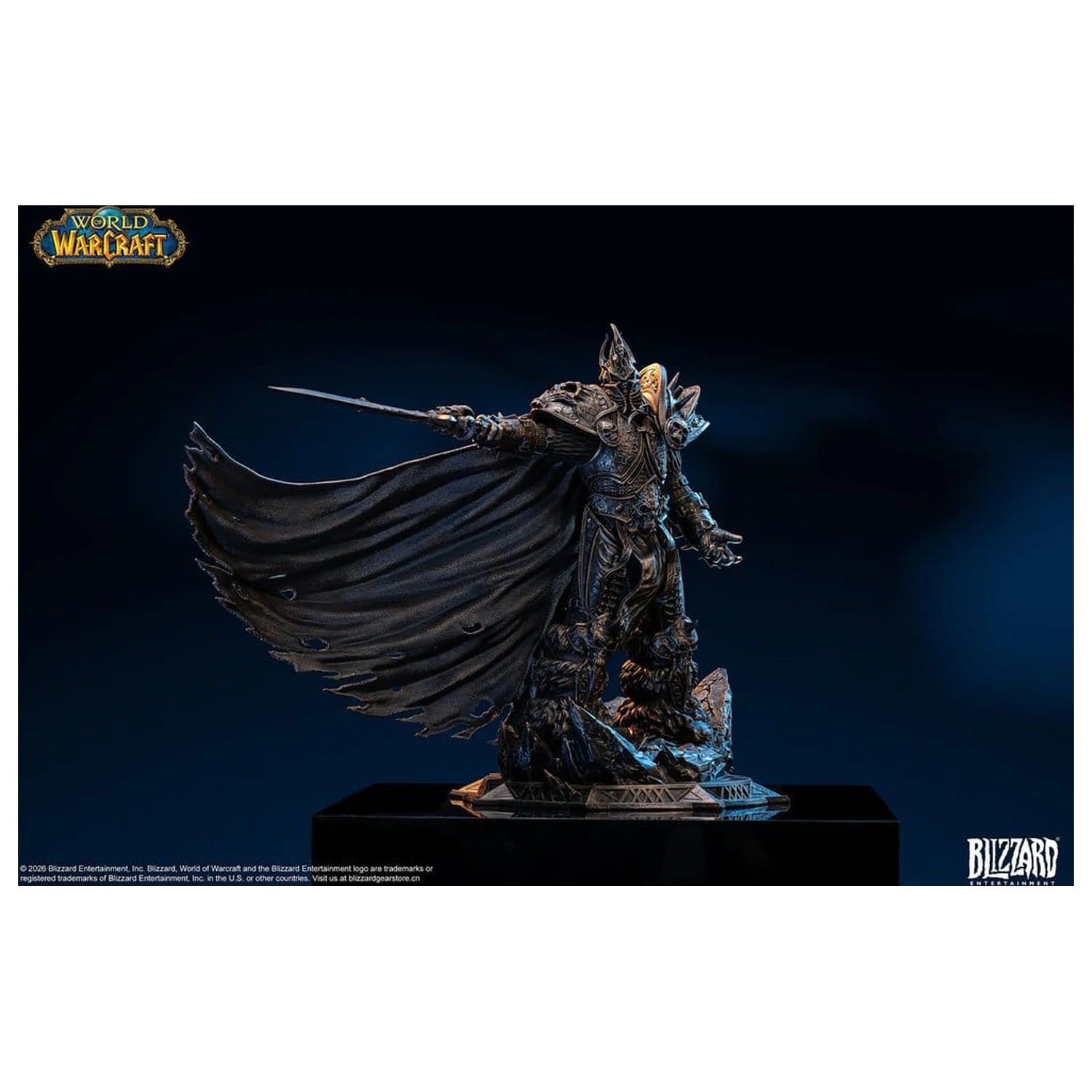 World of Warcraft 1/10 The Lich King (Bronze-Colored Edition) szobor figura 27 cm termékfotó