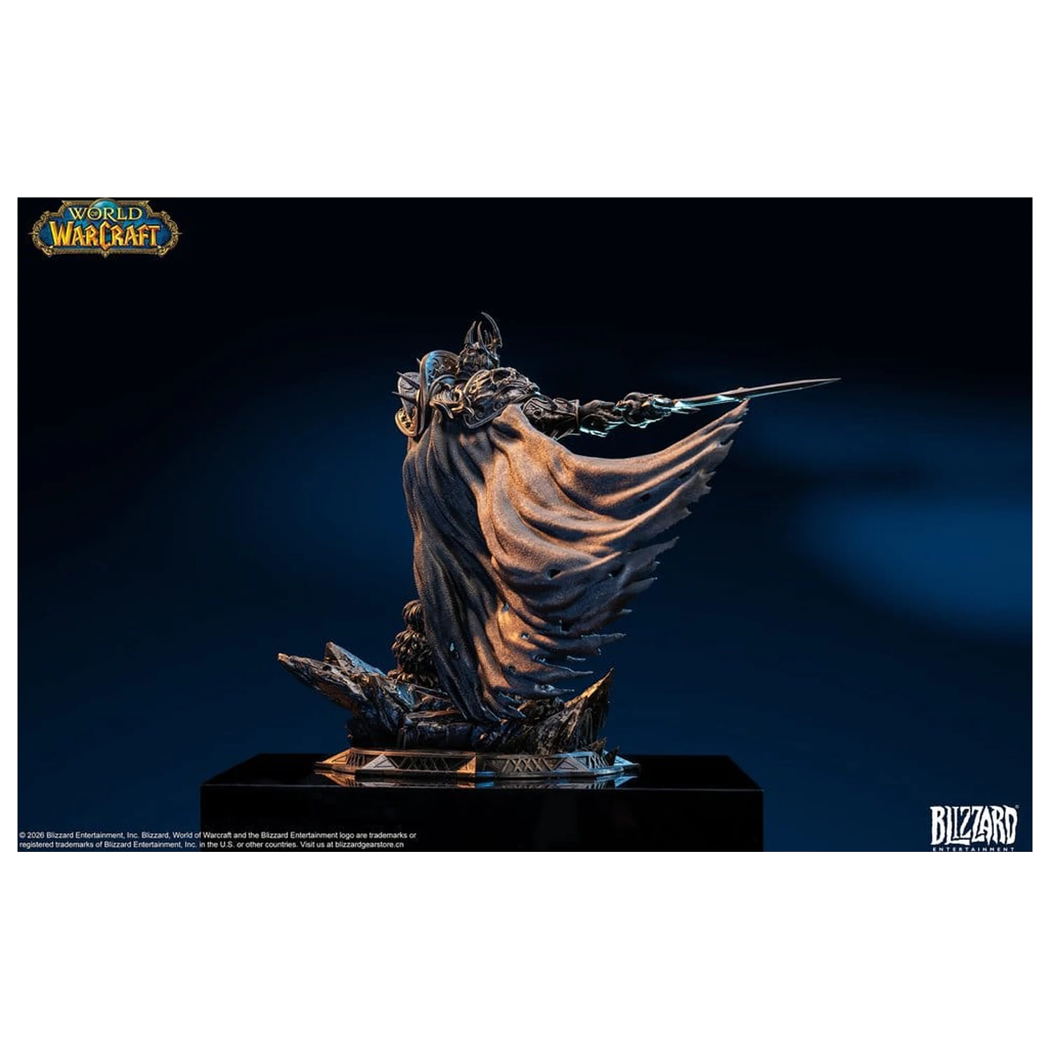 World of Warcraft 1/10 The Lich King (Bronze-Colored Edition) szobor figura 27 cm termékfotó
