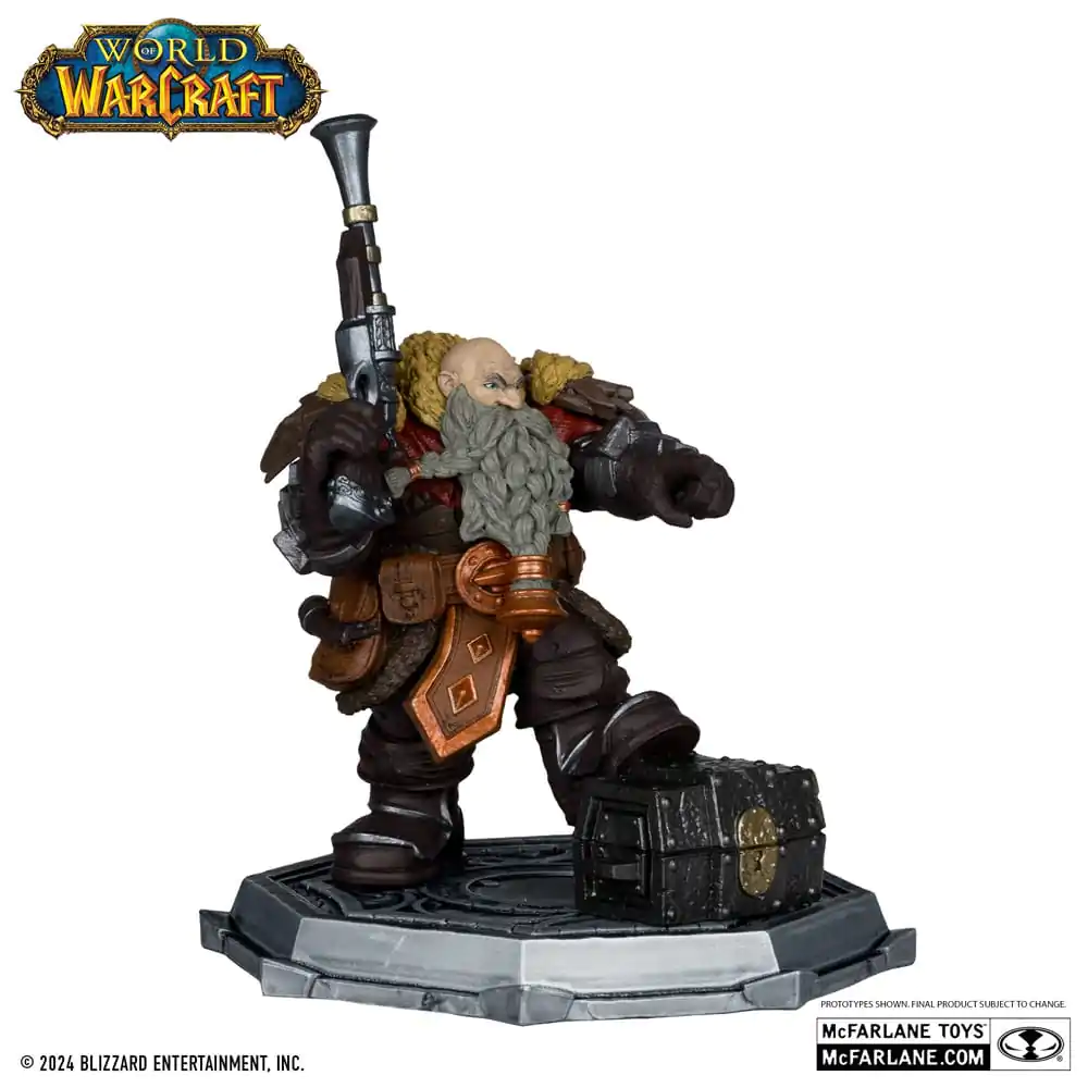 World of Warcraft PVC Statue 2-Pack 1/12 Dwarf Hunter: Beast Master & Pandaren: Monk (Gold Label) 15 cm termékfotó