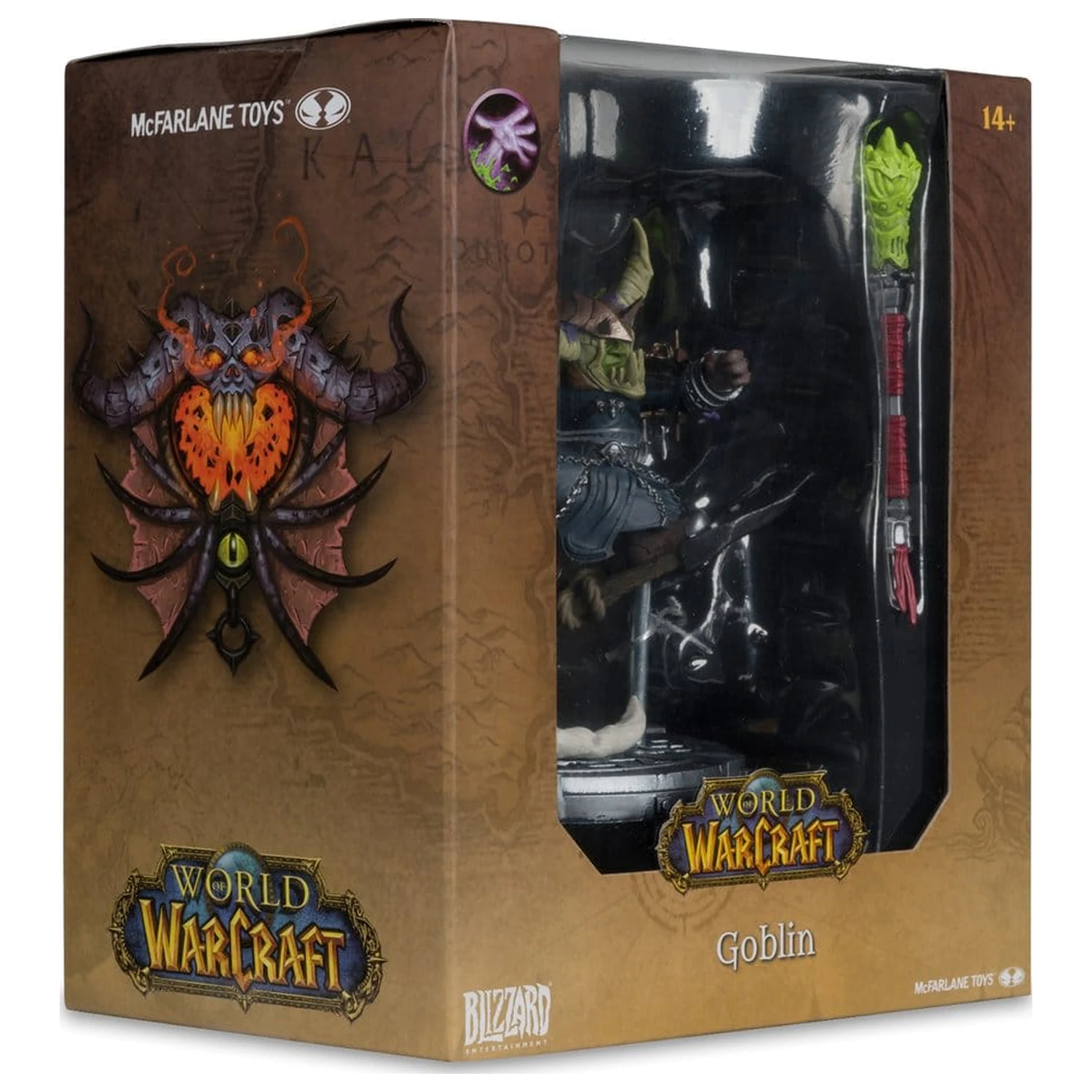 World of Warcraft 1/12 Scale Limitált kiadás Posed figura Goblin 19 cm termékfotó