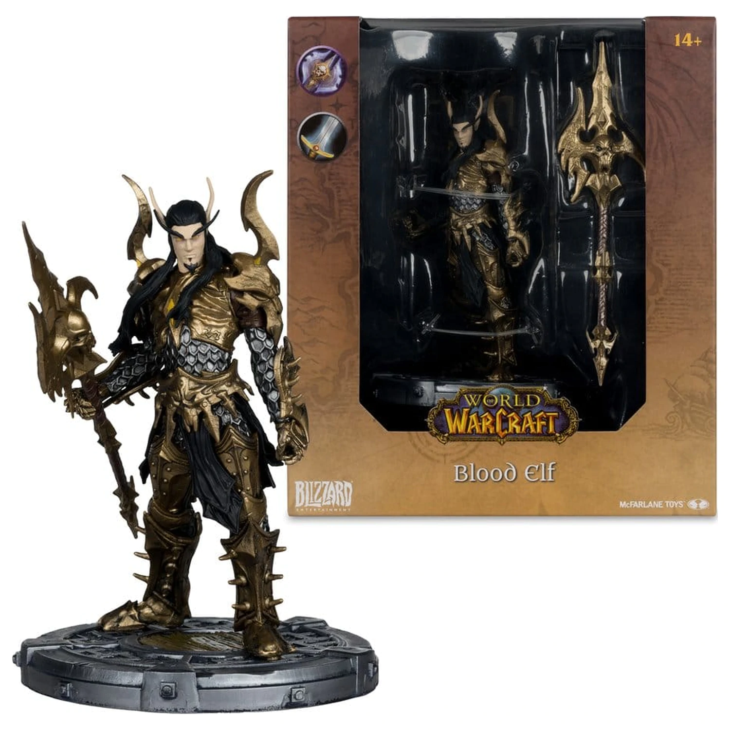 World of Warcraft 1/12 Scale Posed figura Blood Elf Limitált kiadás 16 cm termékfotó