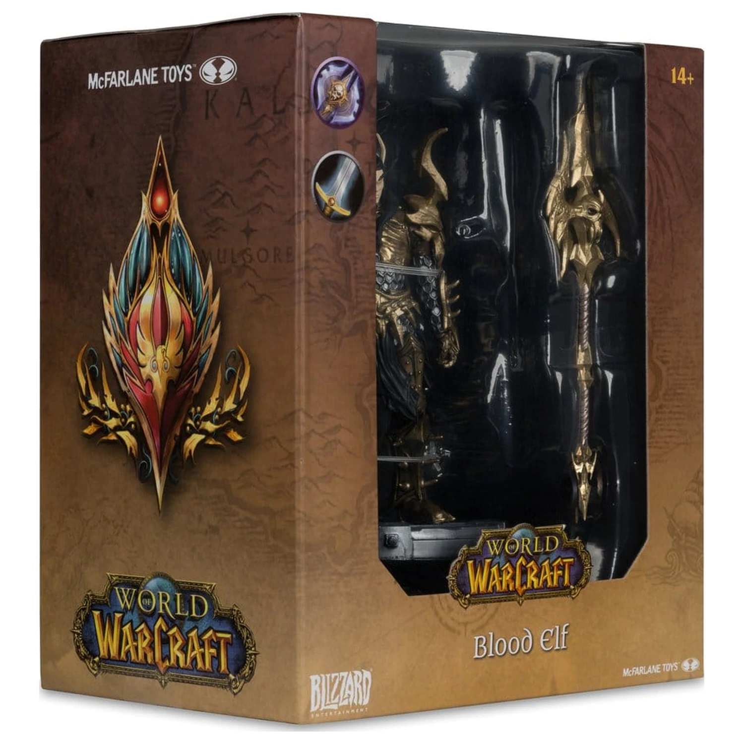 World of Warcraft 1/12 Scale Posed figura Blood Elf Limitált kiadás 16 cm termékfotó