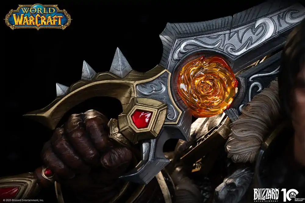 World of Warcraft 1/3 Varian Wrynn mellszobor figura 46 cm termékfotó