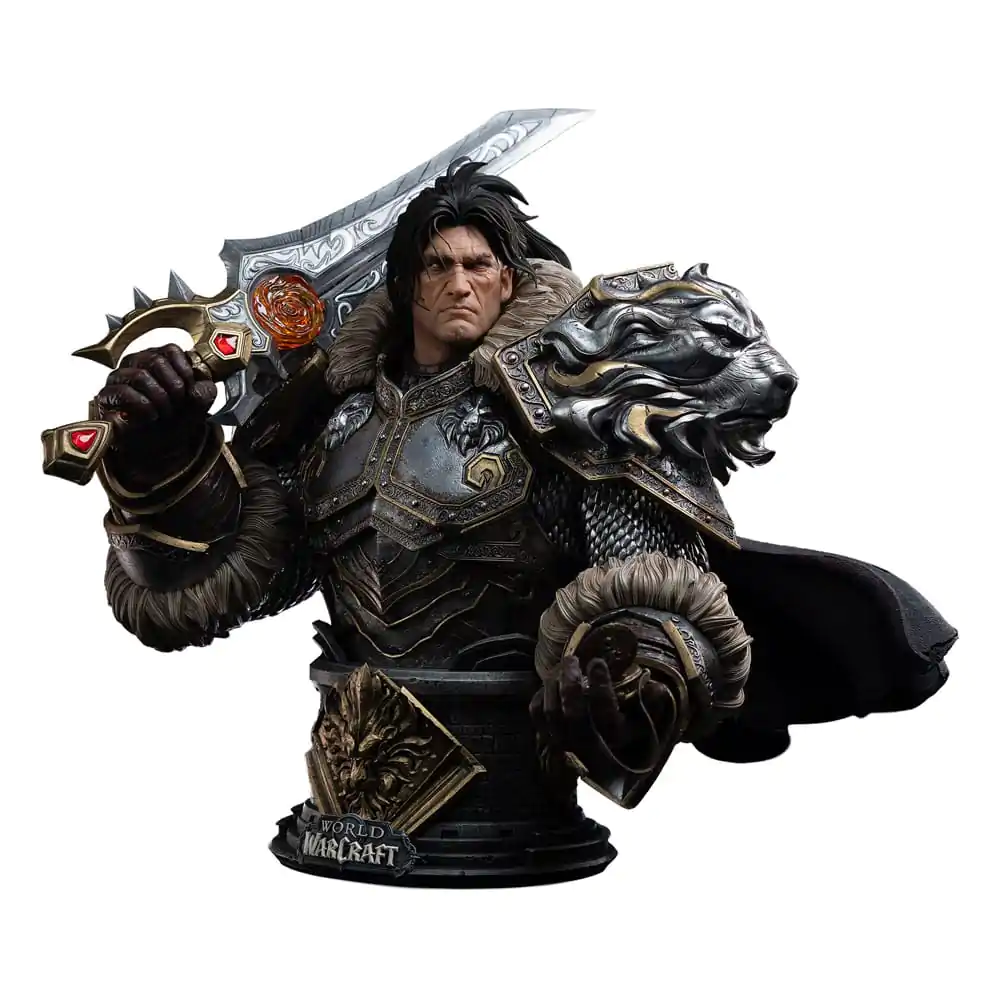 World of Warcraft 1/3 Varian Wrynn mellszobor figura 46 cm termékfotó