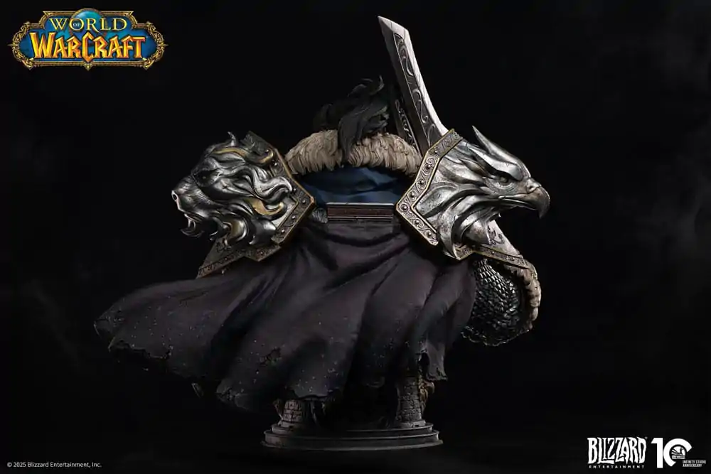 World of Warcraft 1/3 Varian Wrynn mellszobor figura 46 cm termékfotó