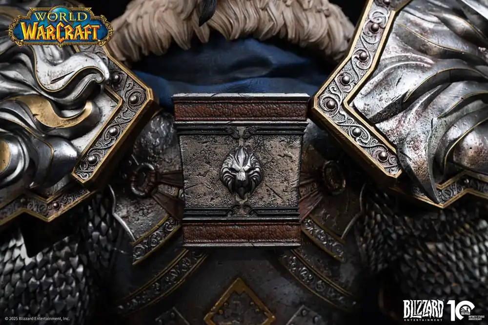 World of Warcraft 1/3 Varian Wrynn mellszobor figura 46 cm termékfotó