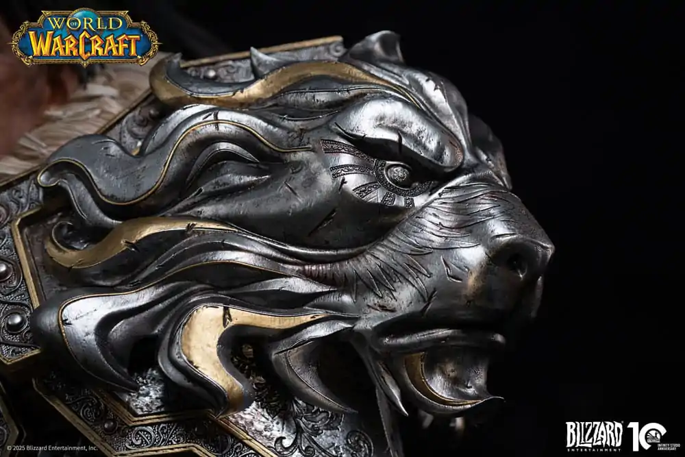 World of Warcraft 1/3 Varian Wrynn mellszobor figura 46 cm termékfotó