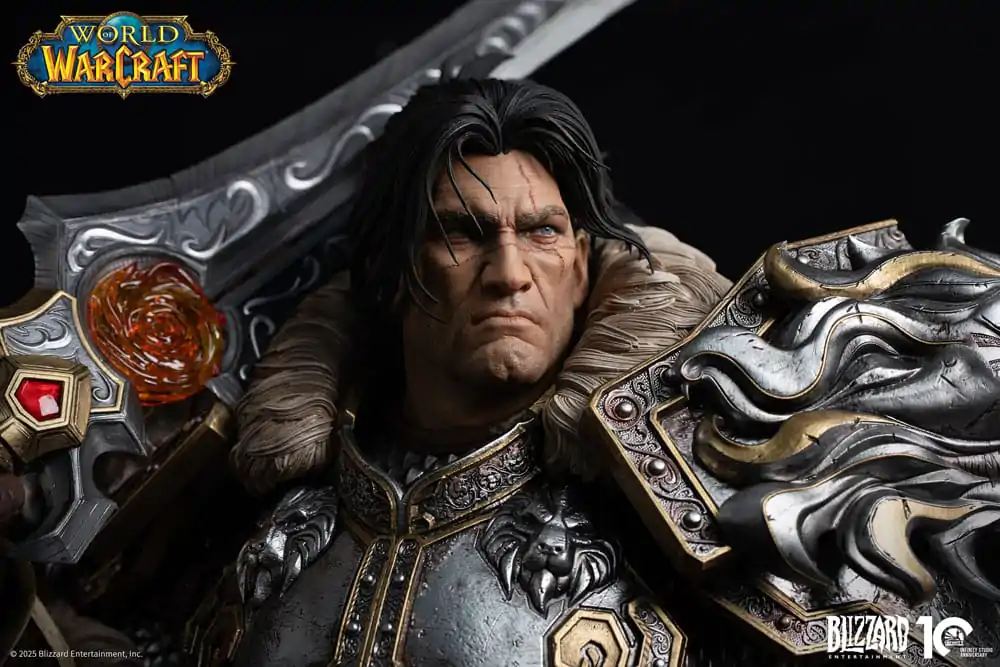 World of Warcraft 1/3 Varian Wrynn mellszobor figura 46 cm termékfotó