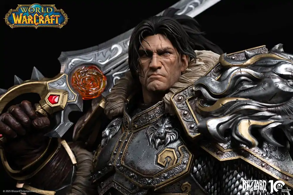 World of Warcraft 1/3 Varian Wrynn mellszobor figura 46 cm termékfotó