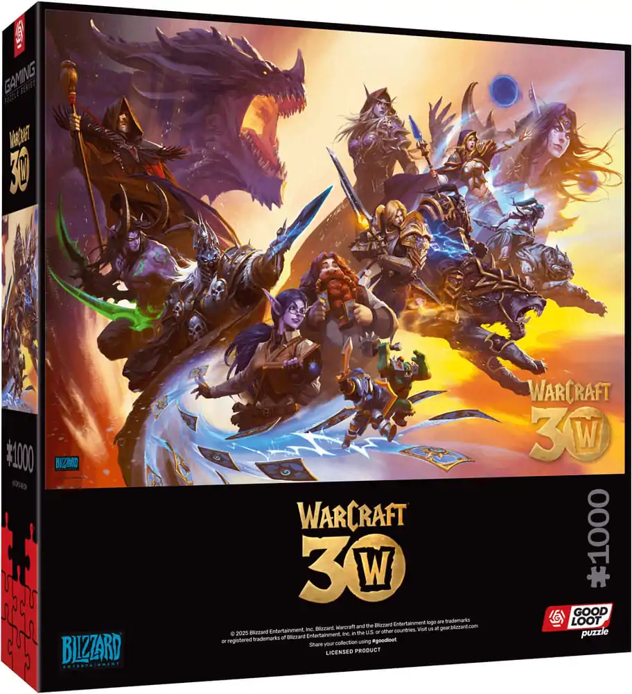 World of Warcraft 30th Anniversary puzzle (1000 darab)  termékfotó