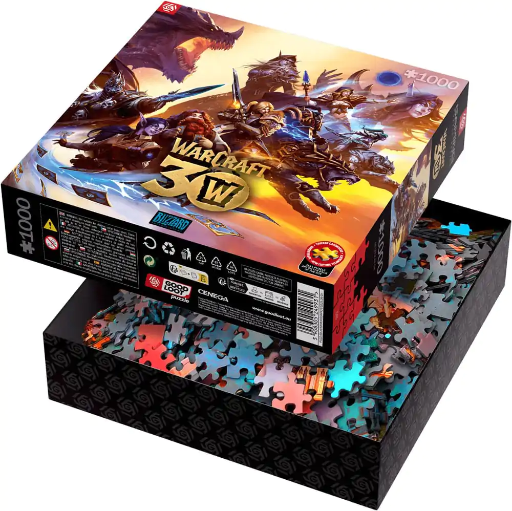 World of Warcraft 30th Anniversary puzzle (1000 darab)  termékfotó