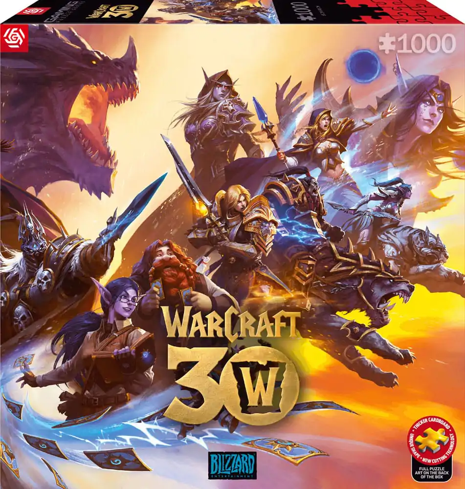 World of Warcraft 30th Anniversary puzzle (1000 darab)  termékfotó