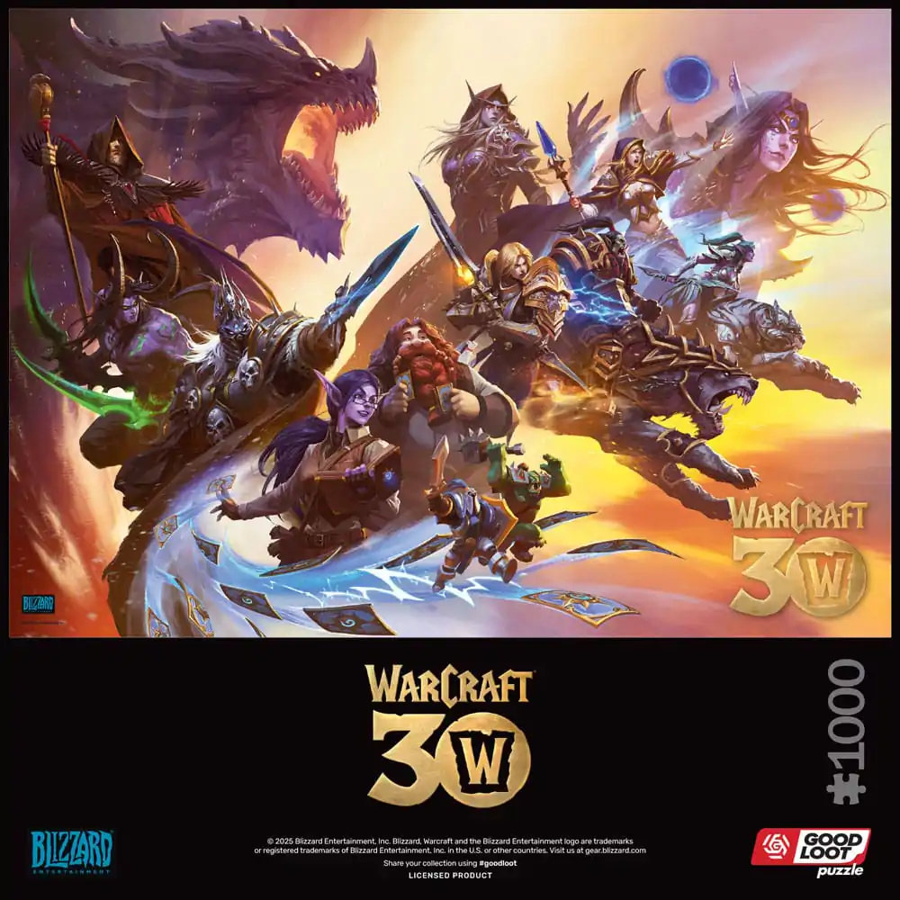 World of Warcraft 30th Anniversary puzzle (1000 darab)  termékfotó