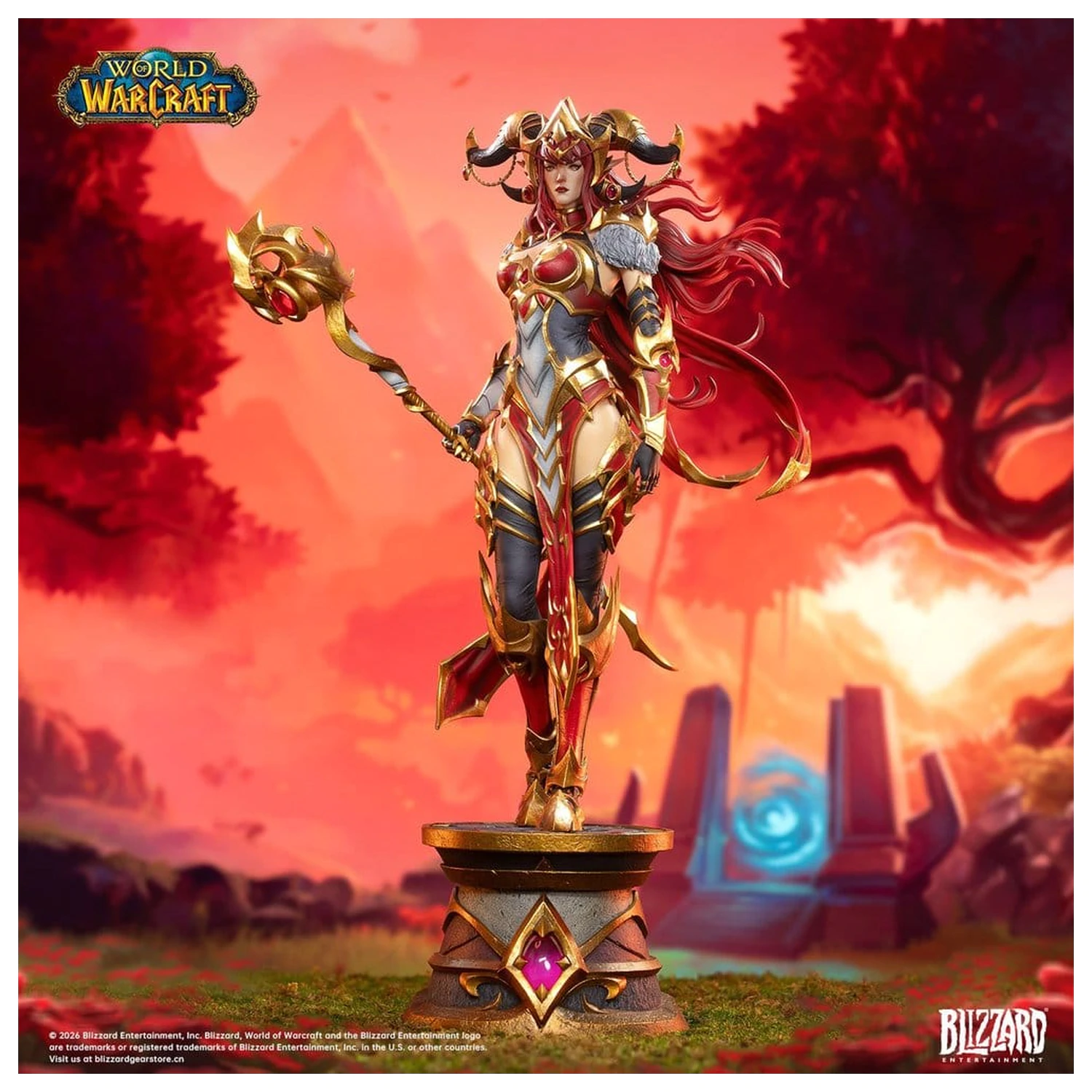 World of Warcraft figura 1/6 Alexstrasza 41 cm termékfotó