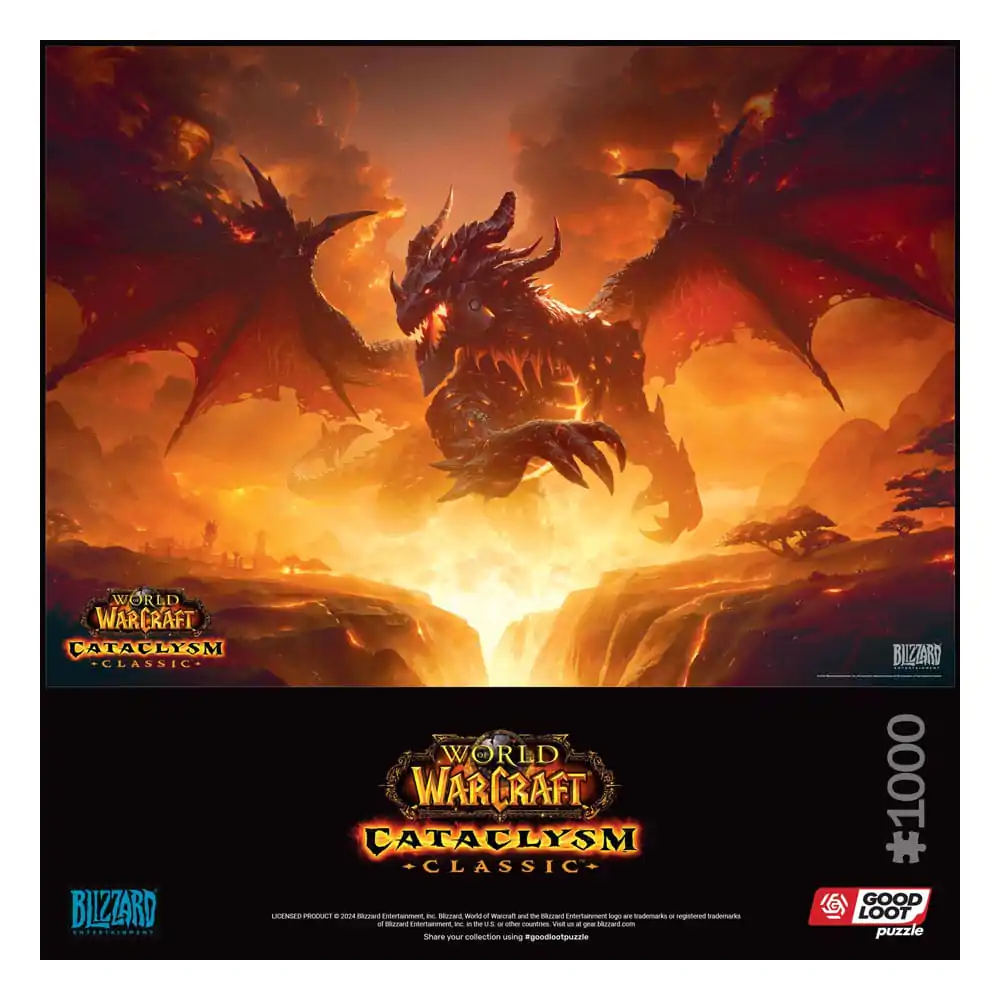 World of Warcraft Gaming Cataclysm Classic puzzle (1000 darab) termékfotó