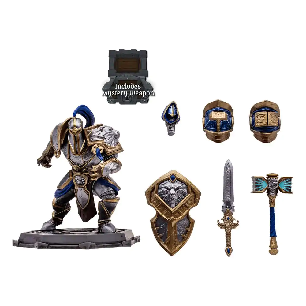 World of Warcraft Human: Paladin / Warrior akciófigura 15 cm termékfotó
