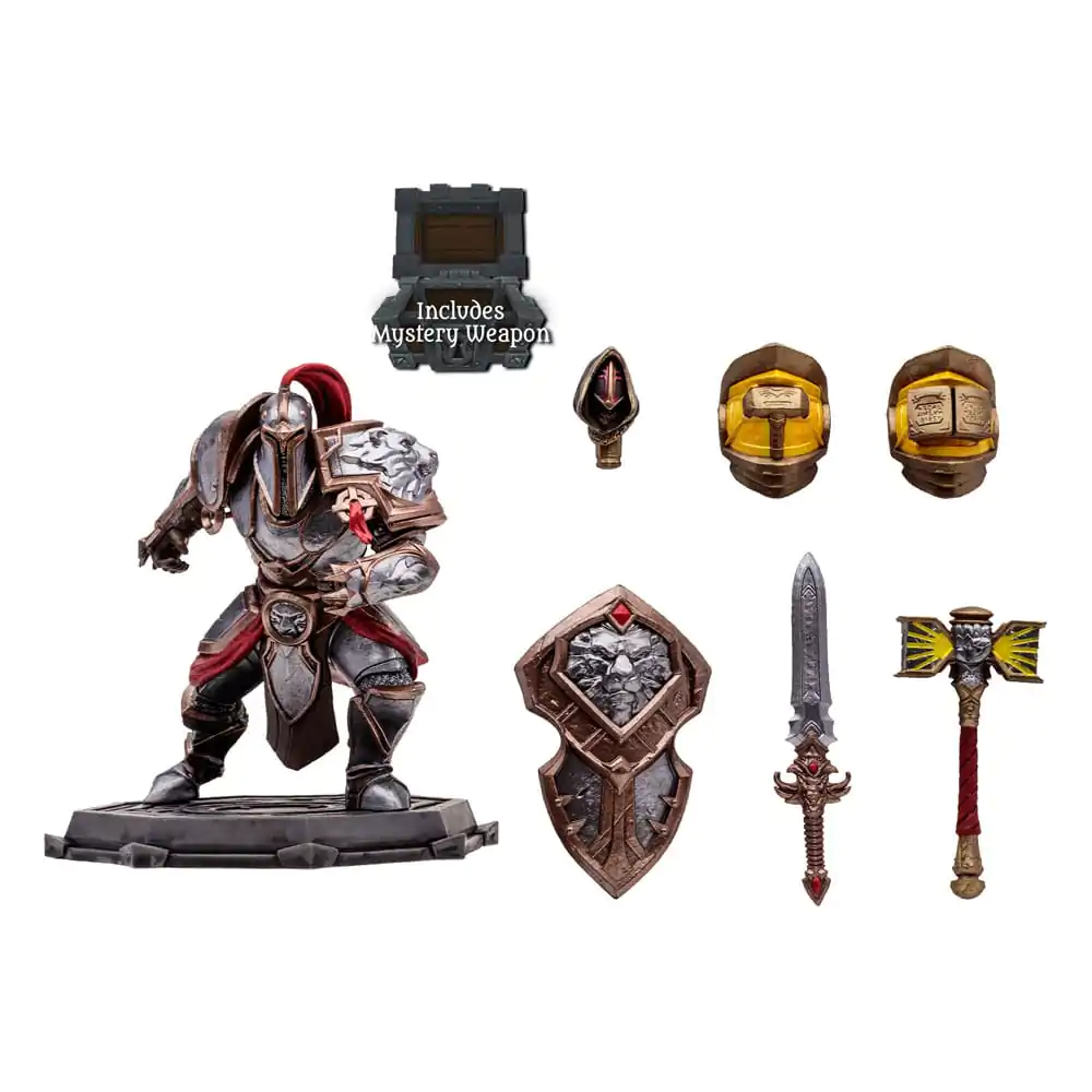 World of Warcraft Human Paladin Warrior (Rare) akciófigura 15 cm termékfotó