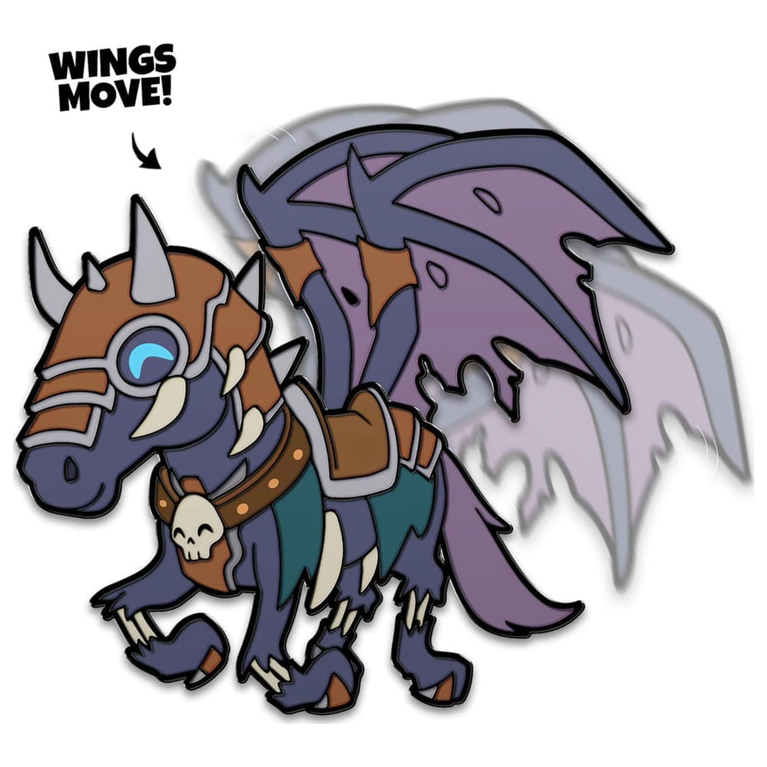 World Of Warcraft Invincible kitűző 5 cm       termékfotó