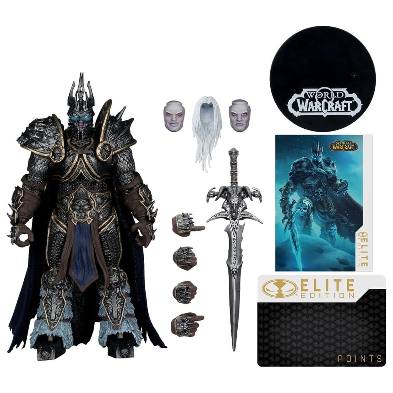 World of Warcraft McFarlane Elite Edition Lich King #09 akciófigura 18 cm termékfotó