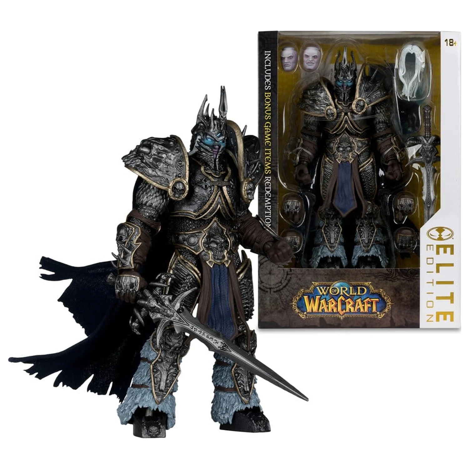 World of Warcraft McFarlane Elite Edition Lich King #09 akciófigura 18 cm termékfotó