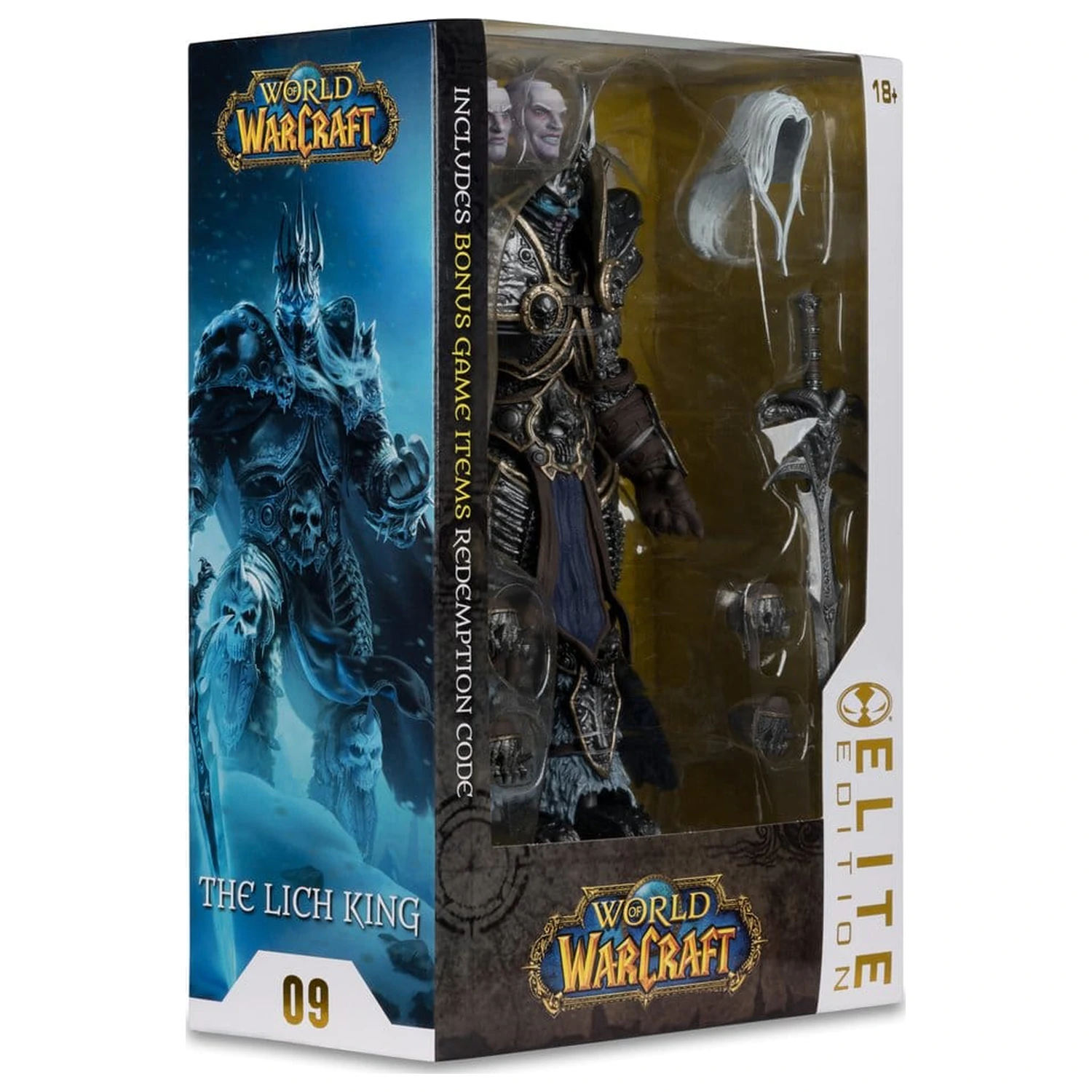 World of Warcraft McFarlane Elite Edition Lich King #09 akciófigura 18 cm termékfotó