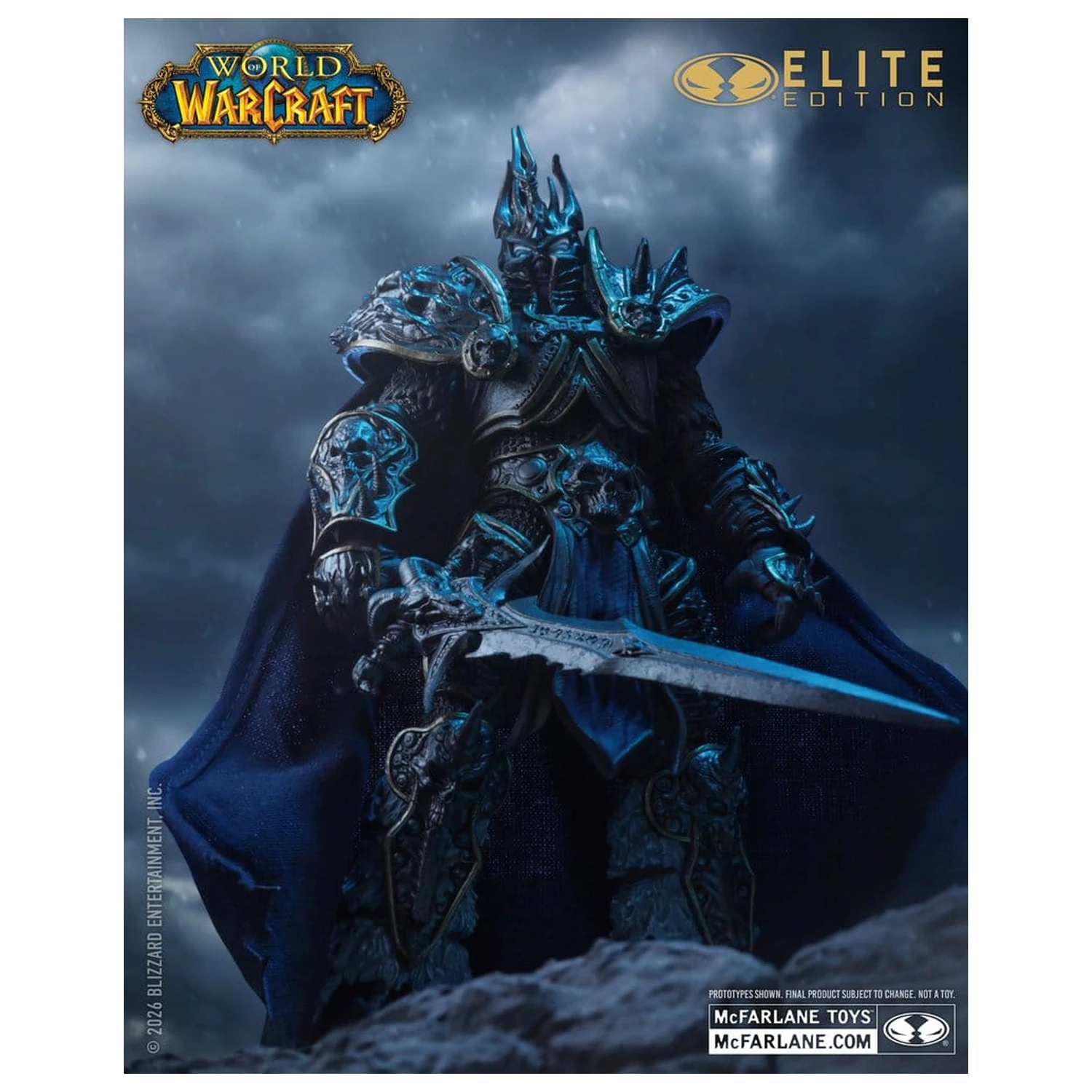 World of Warcraft McFarlane Elite Edition Lich King #09 akciófigura 18 cm termékfotó