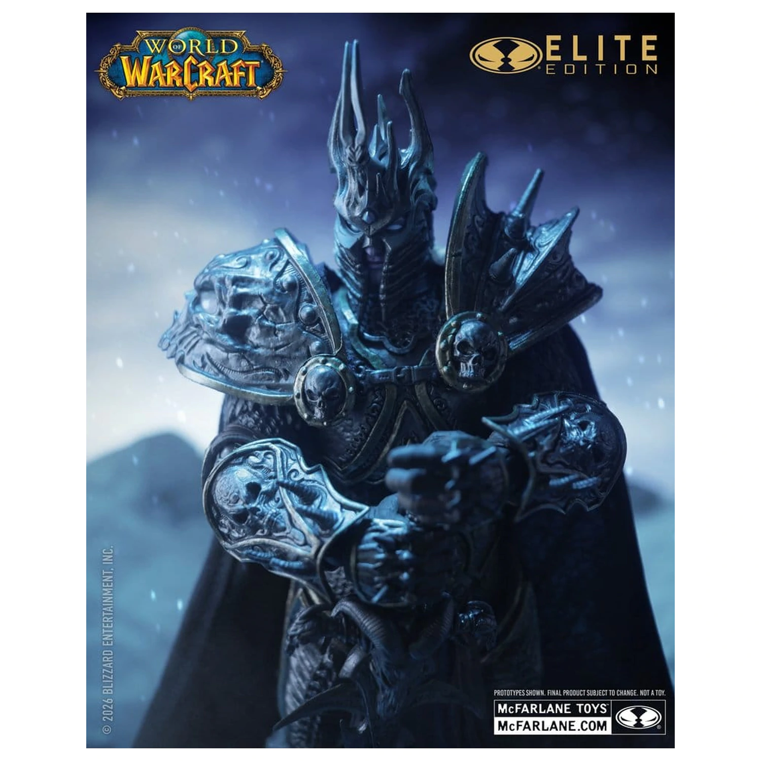 World of Warcraft McFarlane Elite Edition Lich King #09 akciófigura 18 cm termékfotó